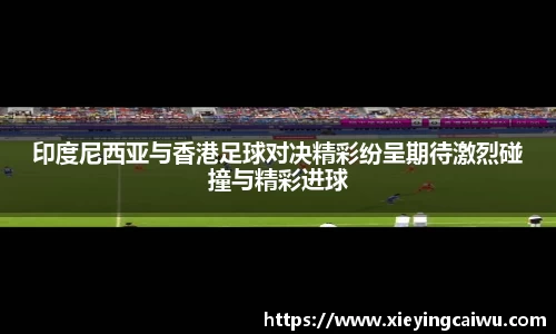 印度尼西亚与香港足球对决精彩纷呈期待激烈碰撞与精彩进球
