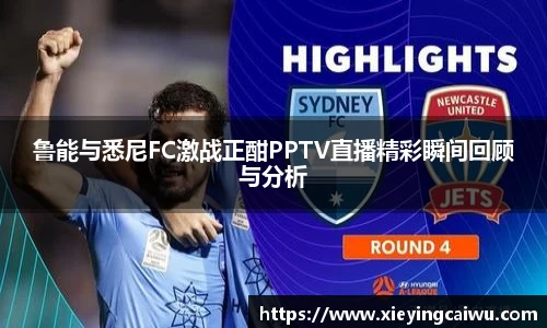鲁能与悉尼FC激战正酣PPTV直播精彩瞬间回顾与分析